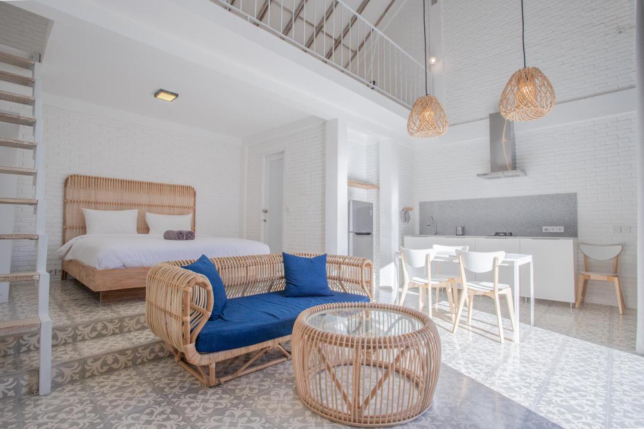 White Studio, villa with private pool Canggu Esterno foto