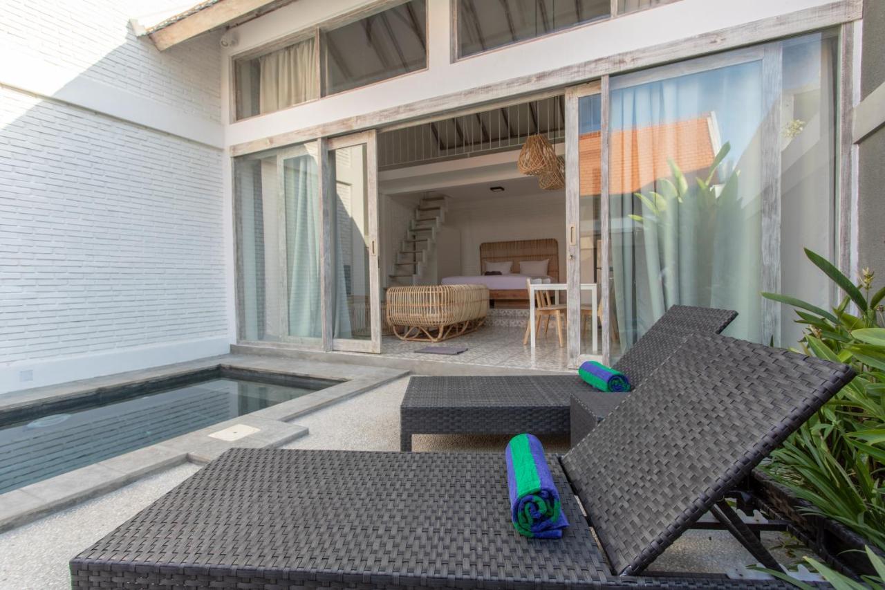 White Studio, villa with private pool Canggu Esterno foto
