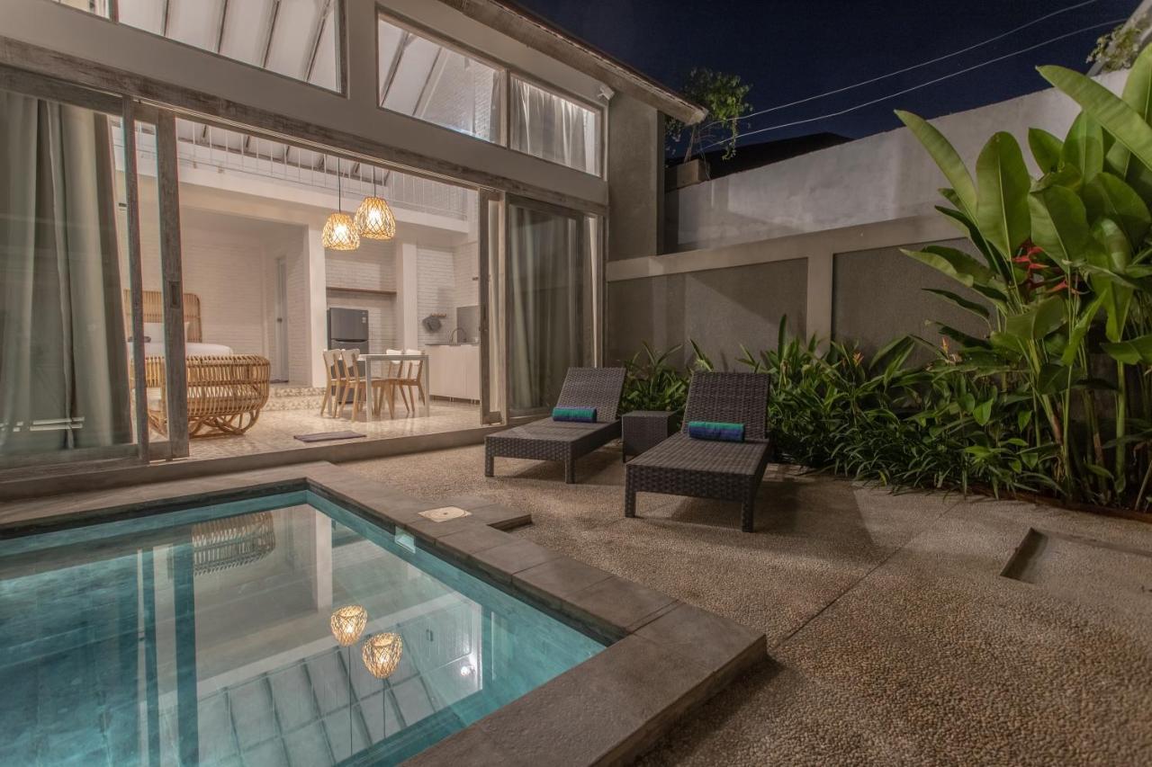 White Studio, villa with private pool Canggu Esterno foto